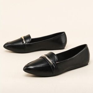 Elegant Black Loafers for Women